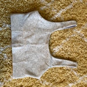 Fabletics Heather Grey Sports Bra